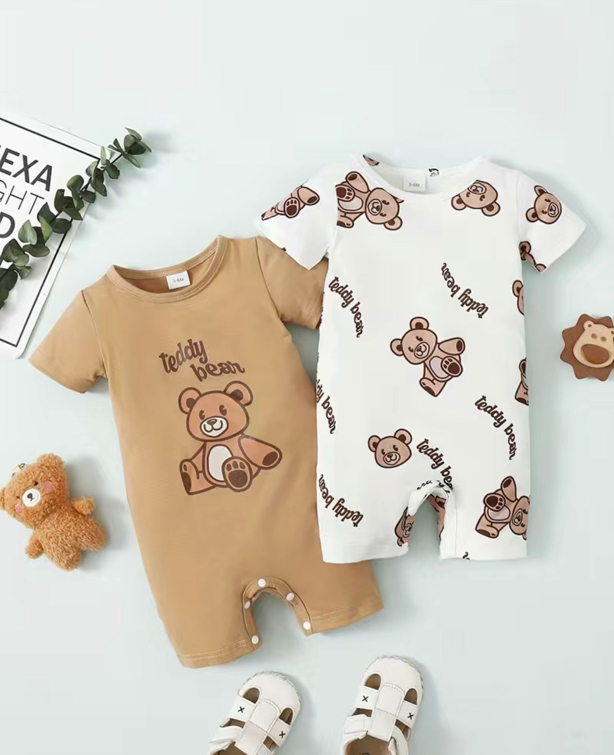 Teddy bear romper