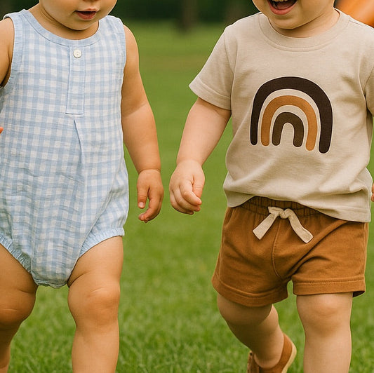Beige rainbow set
