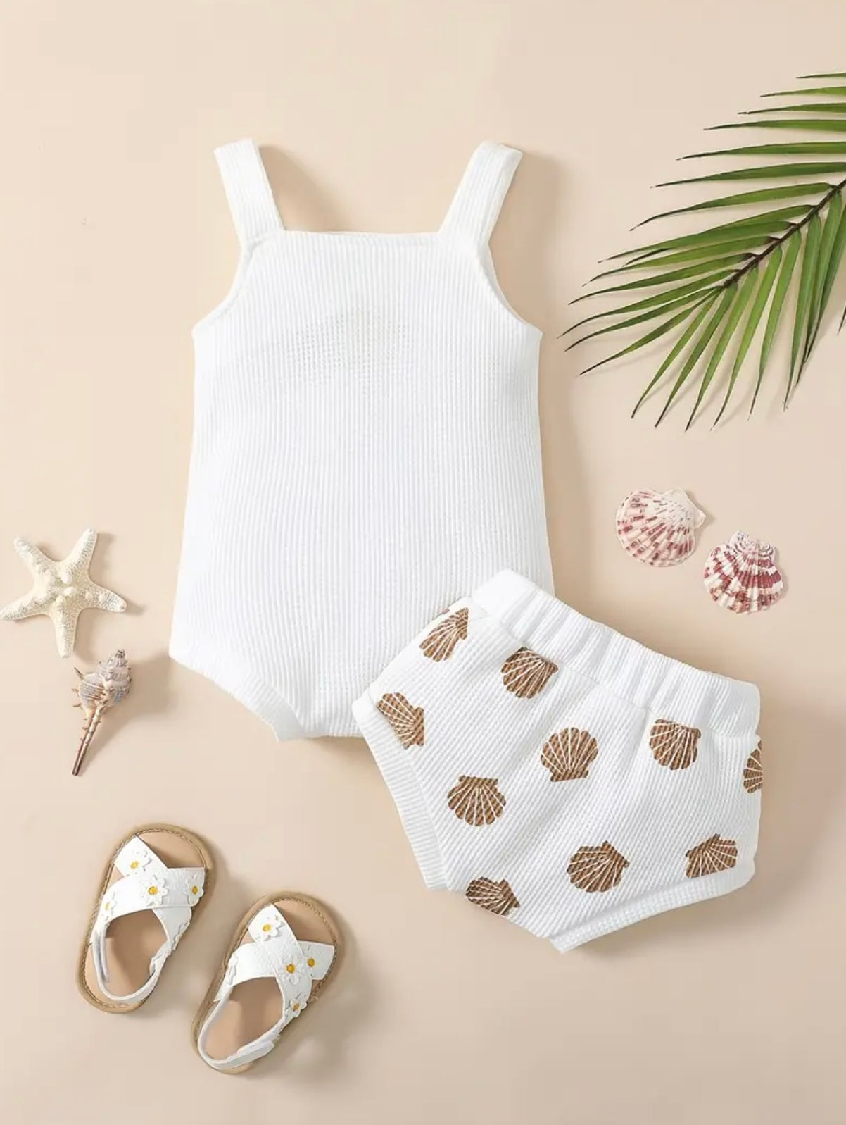 Seashell short set