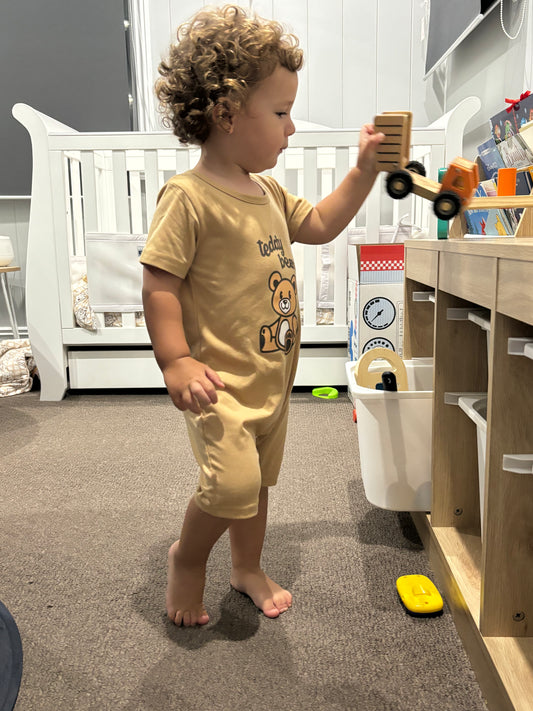 Teddy bear romper
