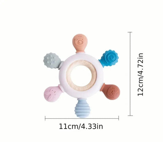 Silicone baby teether