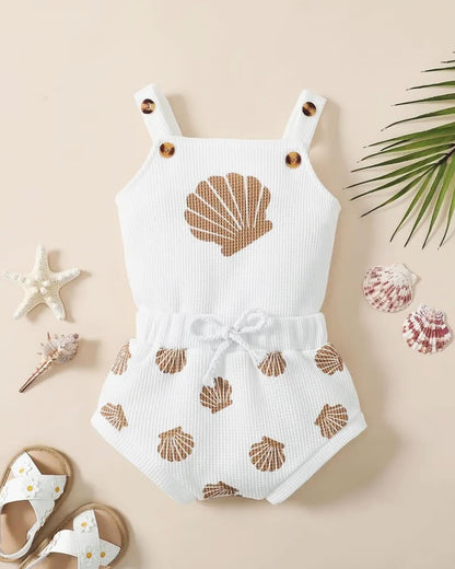 Seashell short set