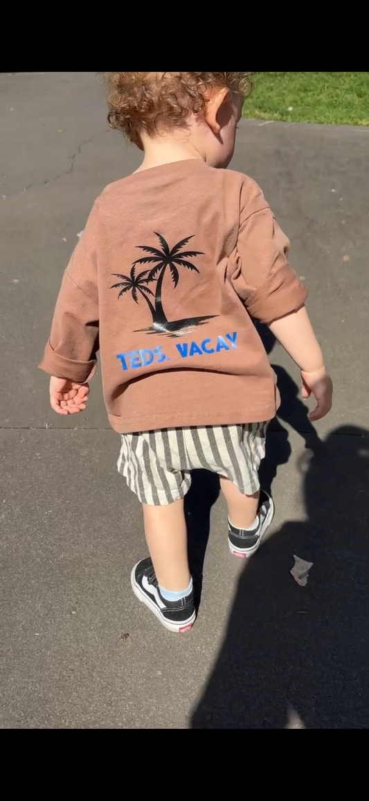 Teds Vacay Long sleeve Tee