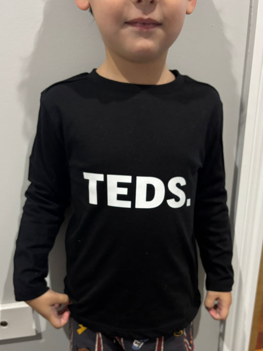 Long sleeve Essential Tee - Black