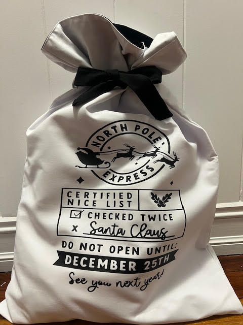 Customised Santa sack